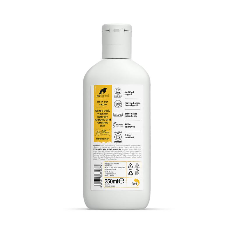 Dr Organic Vitamin E Body Wash 250ml - British product