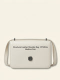 Mulberry Medium Lily glossy goat leather shoulder bag black, imported from the UK