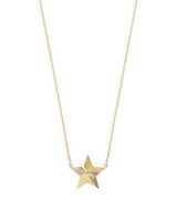 Harrods Jennifer Meyer Large Yellow Gold and Diamond 70s Star Necklace- Buy online at McGrocer