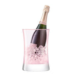 LSA International Moya champagne flutes and ice bucket serving set, UK version
