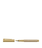 Graf von Faber-Castell Gold-Trim Hornbeam Wood Bloom fountain pen, UK version