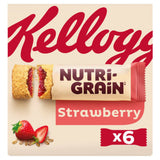 ASDA Kellogg's Nutri-Grain Strawberry Snack Bars 6x37g- Buy online at McGrocer