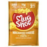 Mug Shot Cheesy Mac & Cheese pasta 68g, imported from the UK
