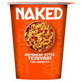 Naked Japanese style teriyaki egg noodles pot 78g - British product