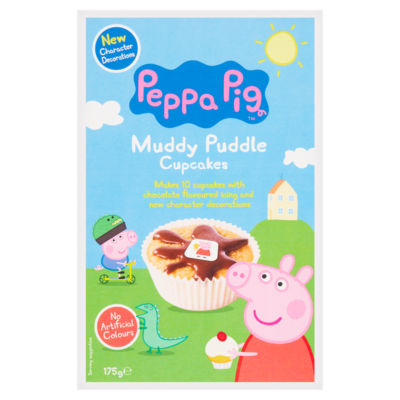 Peppa Pig Muddy Puddle Cupcakes Mix