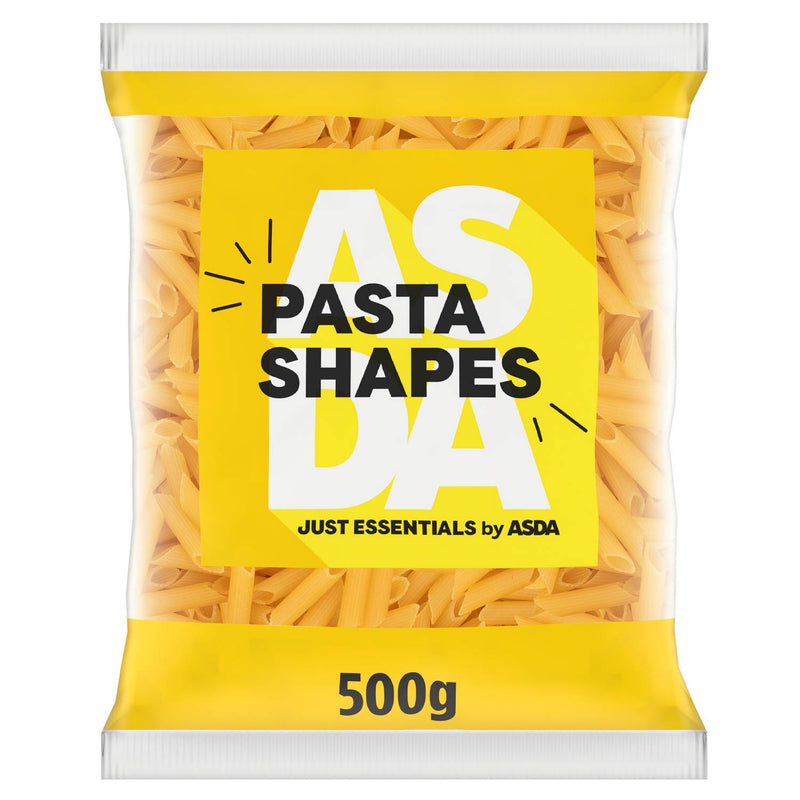 ASDA Just Essentials pasta shapes 500g, UK version