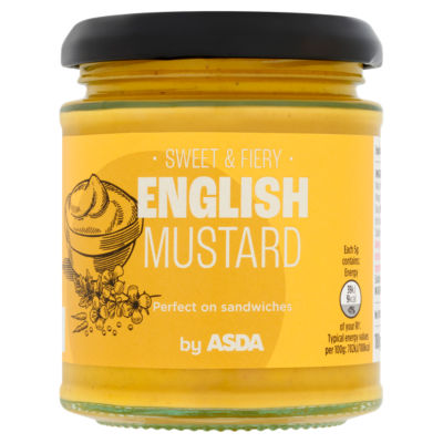 ASDA ASDA English Mustard 180g- Buy online at McGrocer