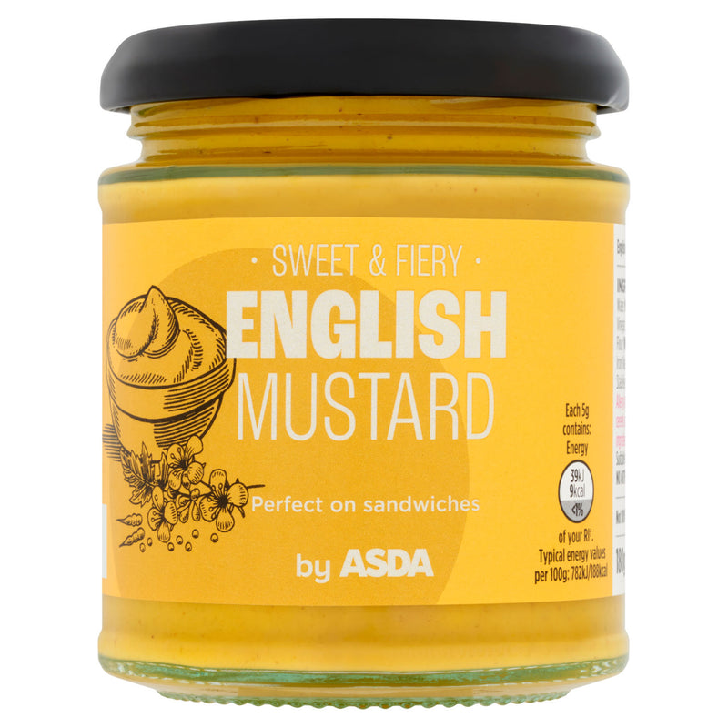 ASDA English Mustard 180g - British product