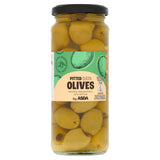 ASDA pitted queen green olives 310g - British product