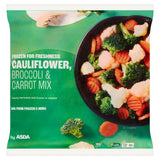 ASDA Blomkål, brokkoli og gulrotblanding, frosne grønnsaker 1 kg