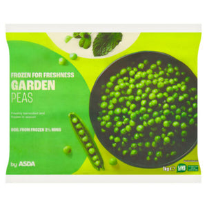 ASDA Garden Peas Frozen Peas 1kg