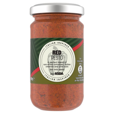 ASDA red pesto sauce 190g - British product