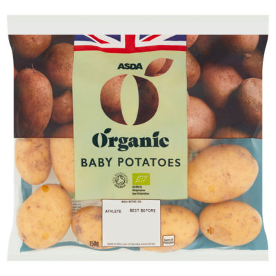 كيس بطاطس صغيرة عضوية من ASDA 750 جرام