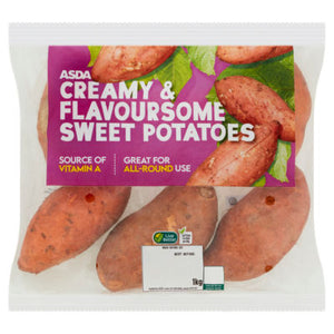ASDA Creamy Flavoursome Sweet Potatoes 1kg