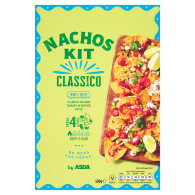 ASDA Classico nachos kit tomato salsa 500g - British product