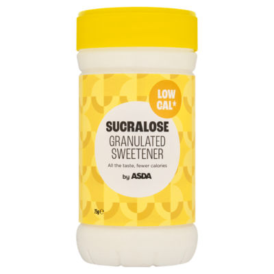 ASDA granulated sucralose sweetener 75g - British product