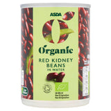 ASDA Organic Red Kidney Beans in Water 400g