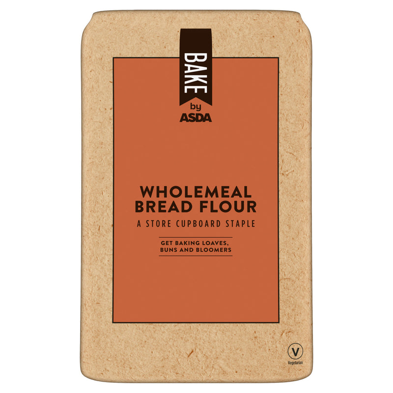 ASDA wholemeal bread flour 1.5kg - British product