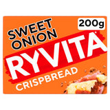 ASDA Ryvita Sweet Onion Crispbread Crackers 200g- Buy online at McGrocer