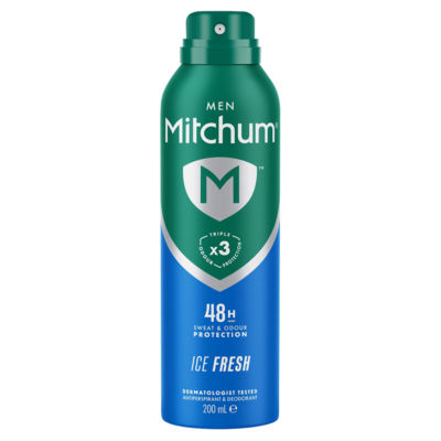 Mitchum Ice Fresh antiperspirant and deodorant spray 200ml (British brand)