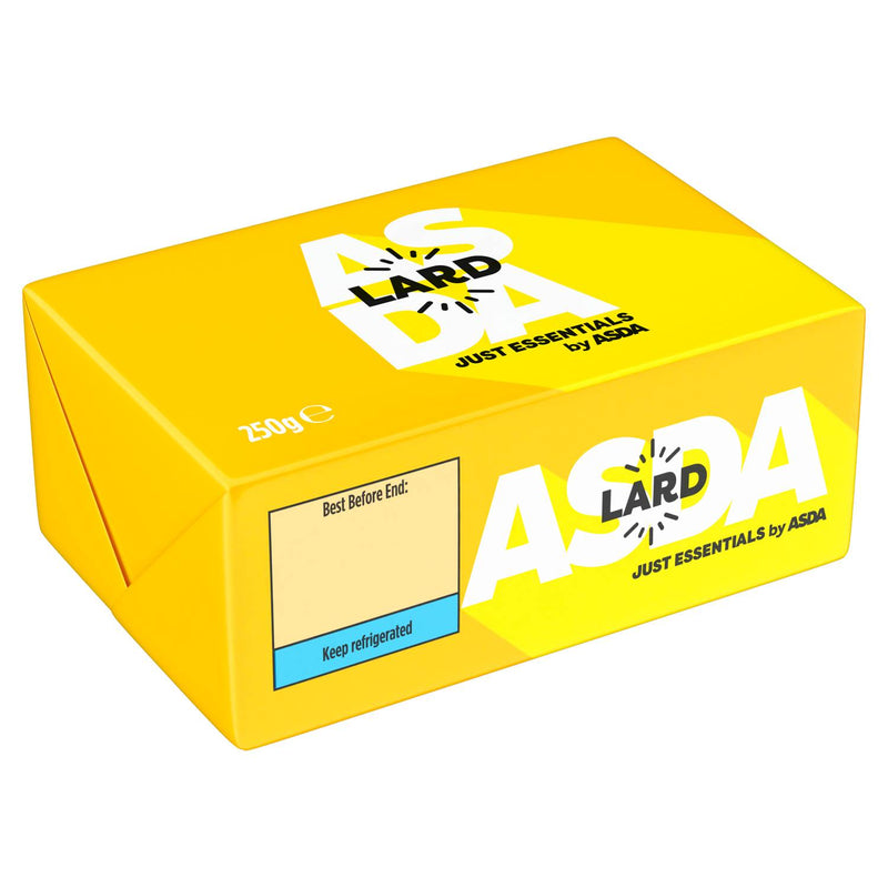 ASDA Just Essentials lard 250g - British product