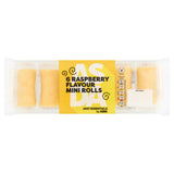 ASDA raspberry flavour mini rolls 6 pack, UK version