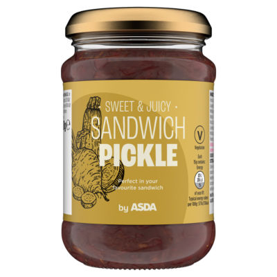 ASDA Sandwich Pickle condiment 300g - British product