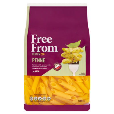 ASDA Free From Penne gluten-free pasta 500g - British product