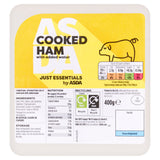 Just Essentials cooked ham with water 400g, UK version