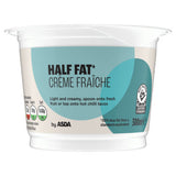 ASDA half fat creme fraiche 300ml - British product