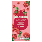 ASDA cranberry juice drink 1 litre - British product