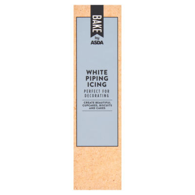 ASDA white piping icing 120g - British product