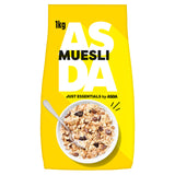 ASDA Just Essentials ASDA Muesli with Almonds 1kg- Buy online at McGrocer