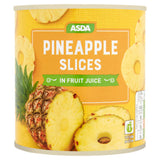 ASDA pineapple slices in fruit juice 432g - British product