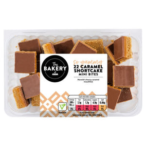 ASDA Caramel Shortcake Mini Bites 22 Count Shortcake Biscuits