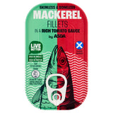 ASDA mackerel fillets tomato sauce 125g - British product