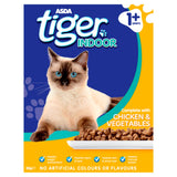 ASDA Tiger Indoor dry cat food with chicken and vegetables 950g - British product