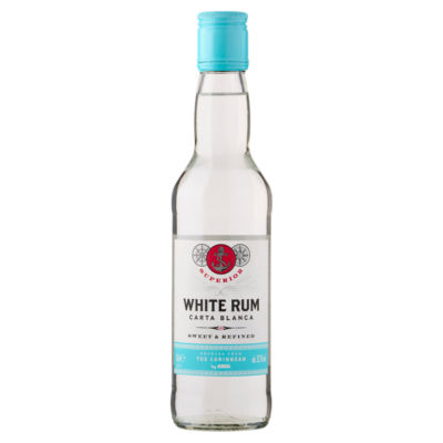 ASDA white rum 35cl - British product