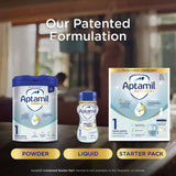 Aptamil Advanced 1 First Formula Baby Milk Liquid Starter Pack from Birth 6x