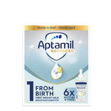 Aptamil Advanced 1 First Infant Milk 6x70 ml - British product