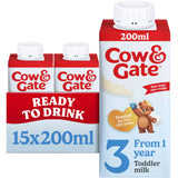 ASDA Cow & Gate 3 Growing Up Milk Formula for Toddlers 1+ Years 200ml- Buy online at McGrocer