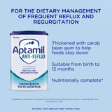 Aptamil Anti-Reflux infant formula 800g - British product