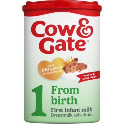 Cow & Gate 1 First Baby Milk Formula Powder from Birth
