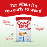 Cow & Gate Hungry First infant milk powder 800g - British product