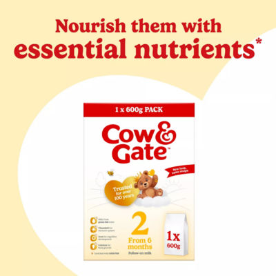 Cow & Gate Follow-On Milk from 6 months 600g - British product
