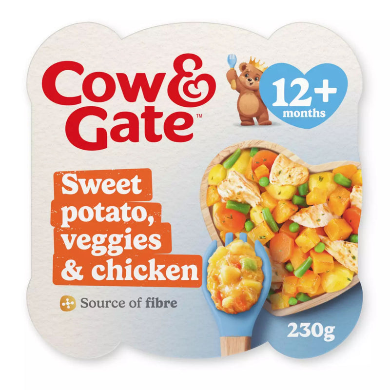 Cow & Gate Sweet Potato Vegetable Chicken Meal 230g - British product