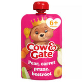 ASDA Cow & Gate Pear Carrot Prune Beetroot Baby Food Pouch 100g- Buy online at McGrocer