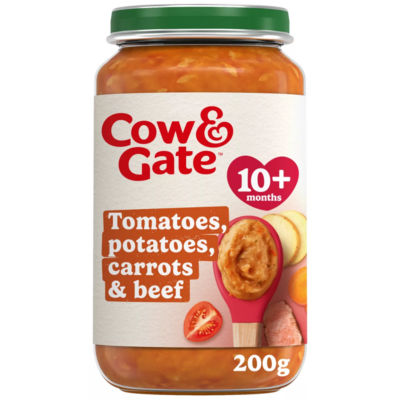 Cow & Gate carrot beef baby food 200g - British product