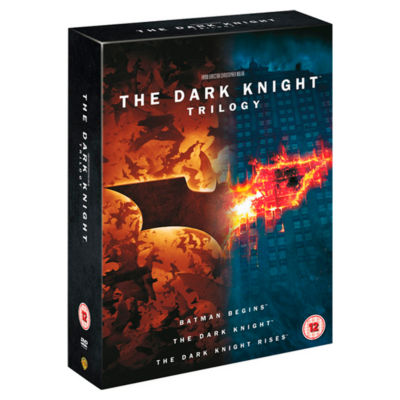 The Dark Knight Trilogy DVD collection (British brand)