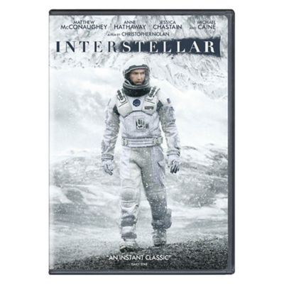Interstellar DVD Christopher Nolan sci-fi film (British brand)
